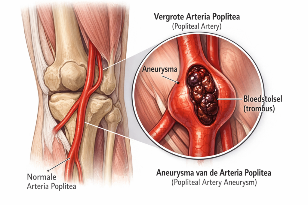Aneurysma a poplitea