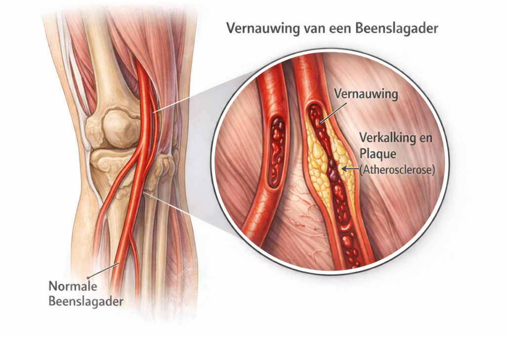 Vernauwing beenslagader